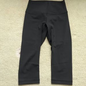 high waisted lululemon cropped leggings